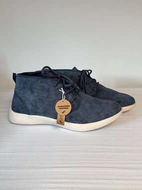 Men’s 11 William Rast Hawk Chukka Boots Navy Blue Casual Ankle Dress Shoes